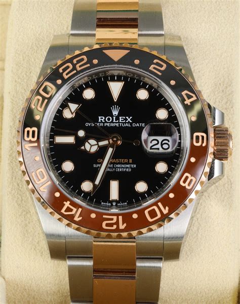 rolex rose gold rootbeer|rolex root beer retail price.